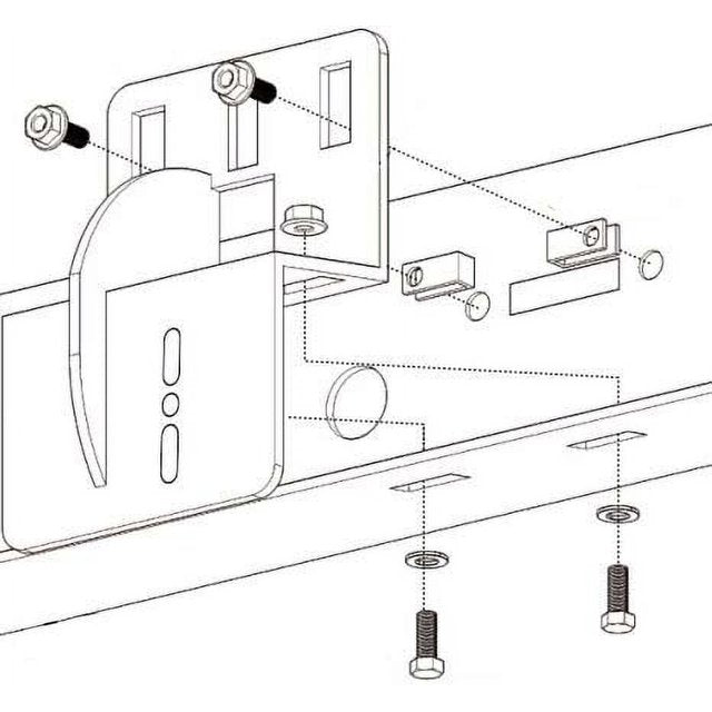 Iron cross 99-468  step bracket kit