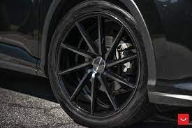 VOSSEN CVT (TINTED GLOSS BLACK 5x120 20x9 +35 72.56 hub)