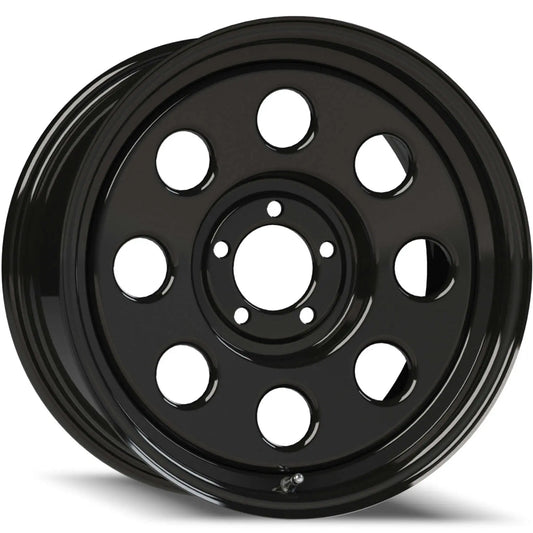 Vision HD 85 Soft 8 Series Black Wheels